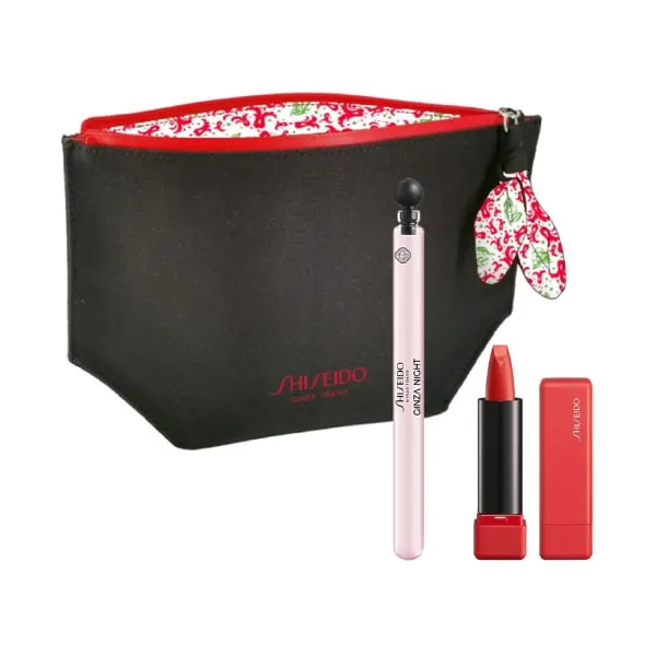 Набор миниатюр в косметичке в подарок от SHISEIDO