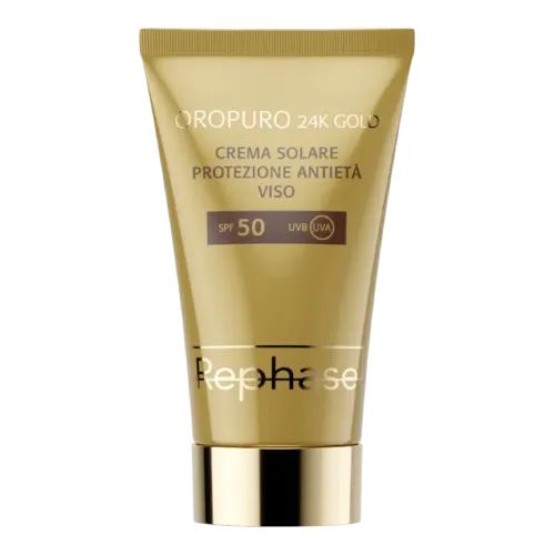 REPHASE SUN CARE OROPURO 24K SUNSCREEN SPF50 Солнцезащитный антиоксидантный крем для лица