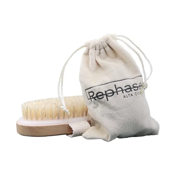 Щетка для сухого массажа тела в подарок от REPHASE