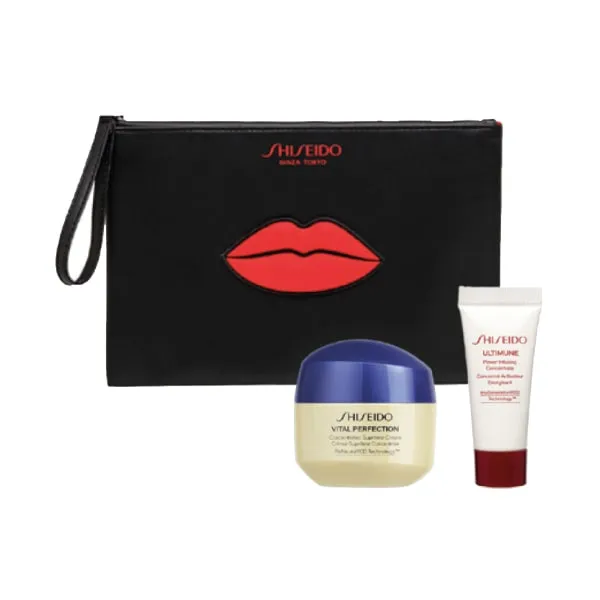 Косметичка с миниатюрами в подарок от SHISEIDO