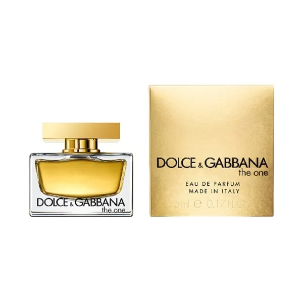 Миниатюра парфюмерной воды The One в подарок от DOLCE and GABBANA