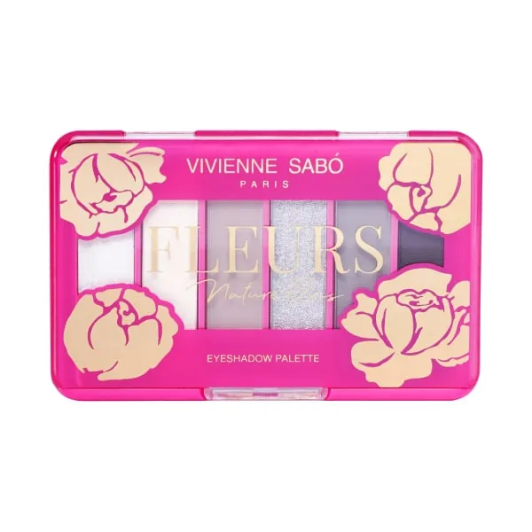 Палетка теней для век Fleurs naturelles в подарок от VIVIENNE SABO