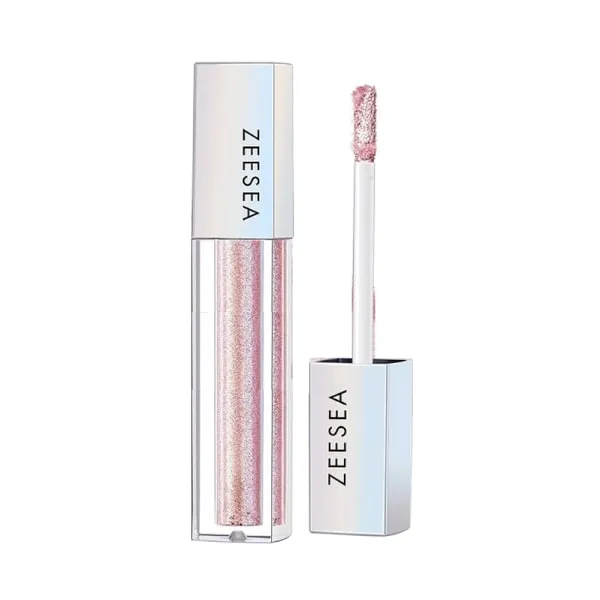 Кремовые тени для век Glitter Liquid Eye Shadow в подарок от ZEESEA