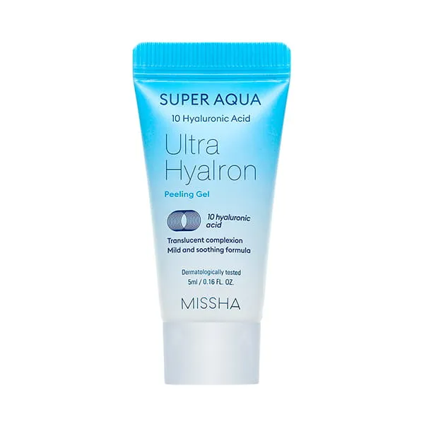 Гель-скатка Super Aqua Ultra Hyalron Peeling Gel в подарок от MISSHA