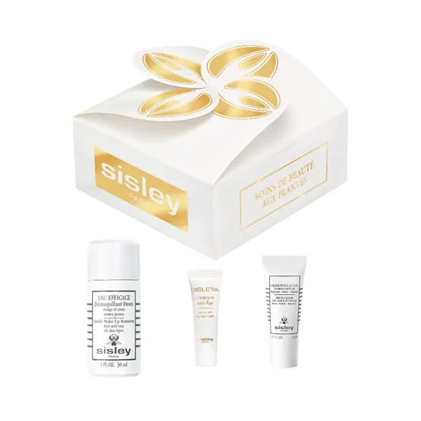 Набор миниатюр антивозрастного ухода Цветочный в подарок от SISLEY