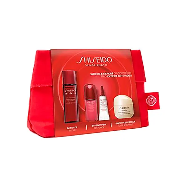 Косметичка Benefiance с миниатюрами в подарок от SHISEIDO