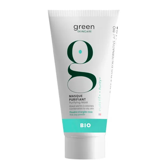 GREEN SKINCARE PURITY+ Очищающая маска с каолином и розовой глиной