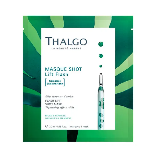 THALGO SILICIUM MARIN Flash Lift Shot Mask Омолаживающая экспресс-маска Интенсивный лифтинг