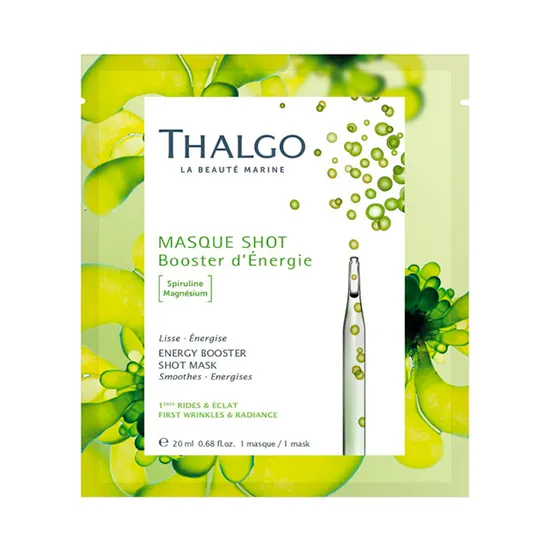 THALGOSPIRULINE BOOST Energy Booster Shot Mask Энергизирующая экспресс-маска со спирулиной