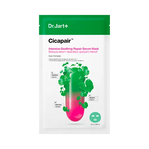DR JART+ Cicapair Intensive Soothing Repair Serum Mask Успокаивающая маска-сыворотка антистресс