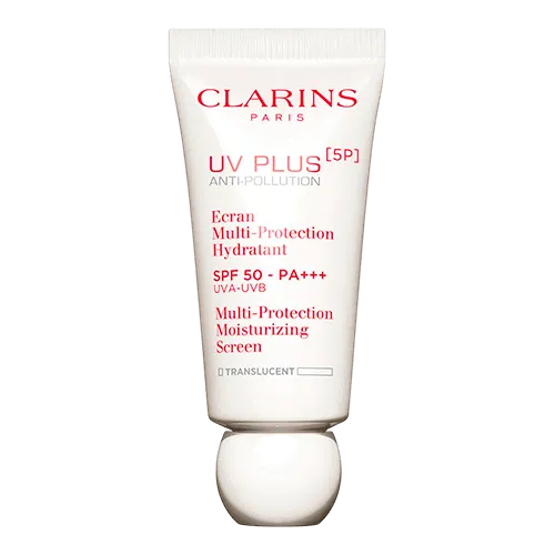 CLARINS UV PLUS [5P] Anti-Pollution SPF50 Translucent Увлажняющий защитный флюид-экран для лица