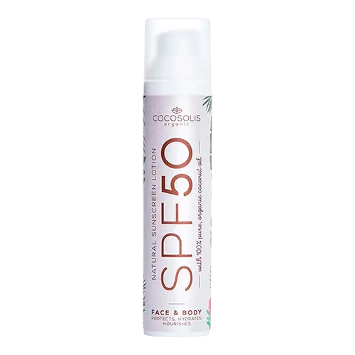 COCOSOLIS Natural Sunscreen Lotion Солнцезащитный лосьон для лица и тела SPF 50