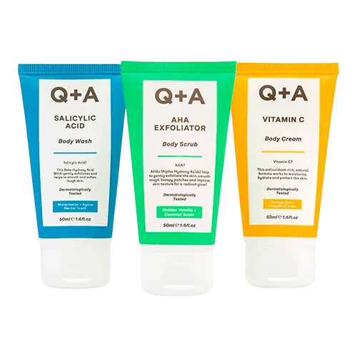 Q+A Body Care Heroes Подарочный набор для ухода за телом