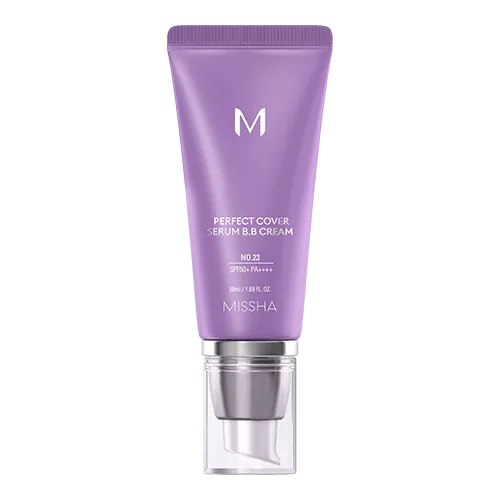 MISSHA M Perfect Cover Serum BB Cream Тональный BB-крем с антивозрастной сывороткой для сияния кожи, SPF50 PA+++