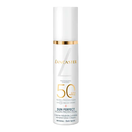 LANCASTER Sun Perfect Mineral Glow Cream Крем для сияния для лица SPF50