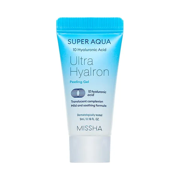 Гель-скатка Super Aqua Ultra Hyalron Peeling Gel в подарок от MISSHA