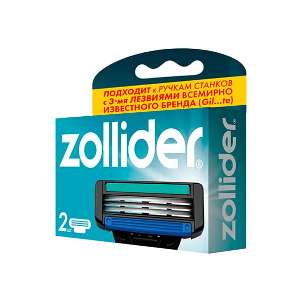 Сменные кассеты Zollider Evolution Pro 3 в подарок от ZOLLIDER