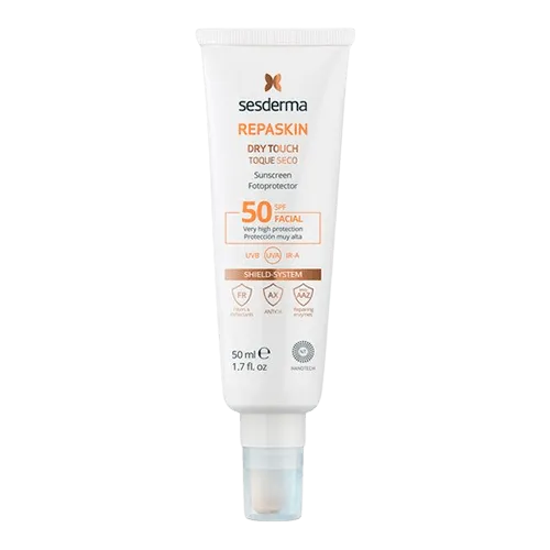 SESDERMA Repaskin Dry Touch Facial Sunscreen SPF50 Средство солнцезащитное с матовым эффектом для лица