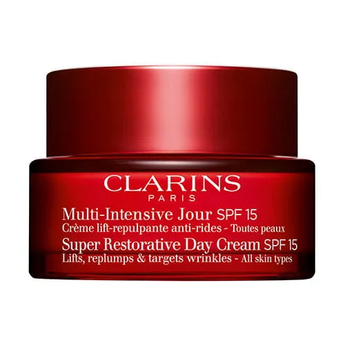 CLARINS Multi-Intensive Восстанавливающий дневной крем с эффектом лифтинга для любого типа кожи SPF15