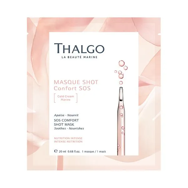 Успокаивающая и восстанавливающая экспресс-маска Cold Cream Marine в подарок от THALGO