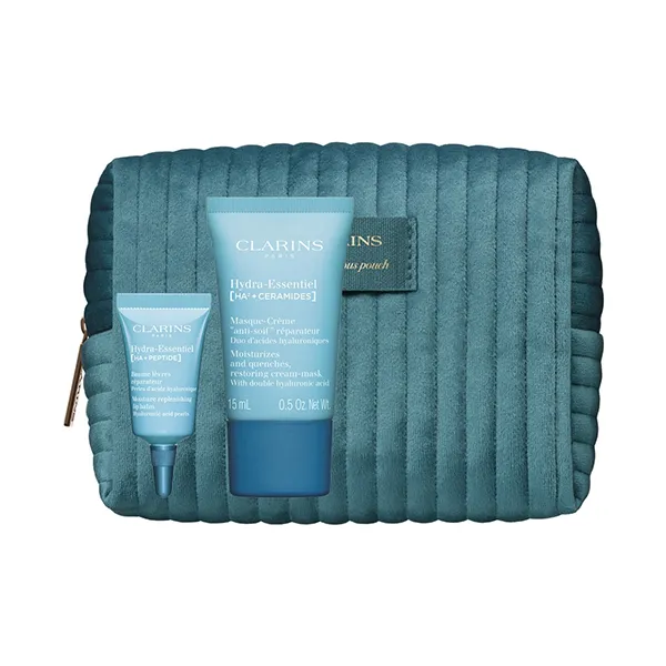 Набор в косметичке в подарок от CLARINS