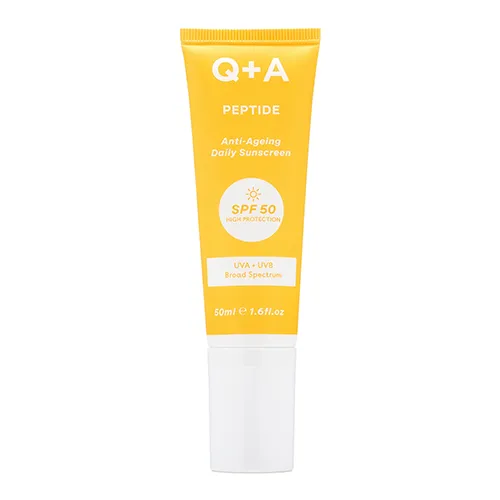 Q+A  Peptide SPF50 Солнцезащитный крем для лица