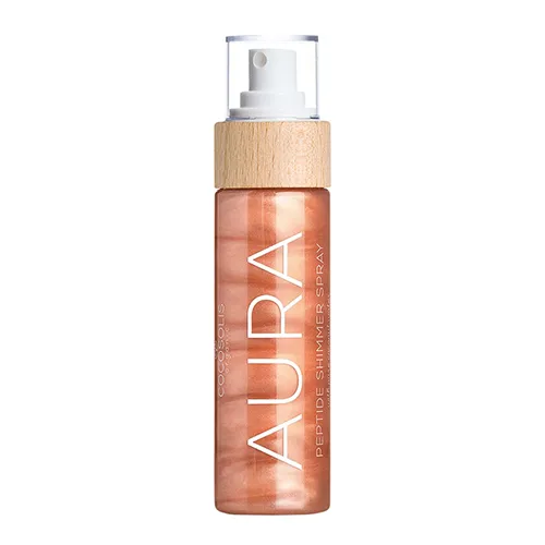 Cocosolis Aura Peptide Shimmer Мерцающий спрей с пептидами для лица, тела и волос