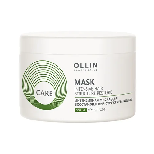 Ollin Professional Care Интенсивная маска для восстановления структуры волос