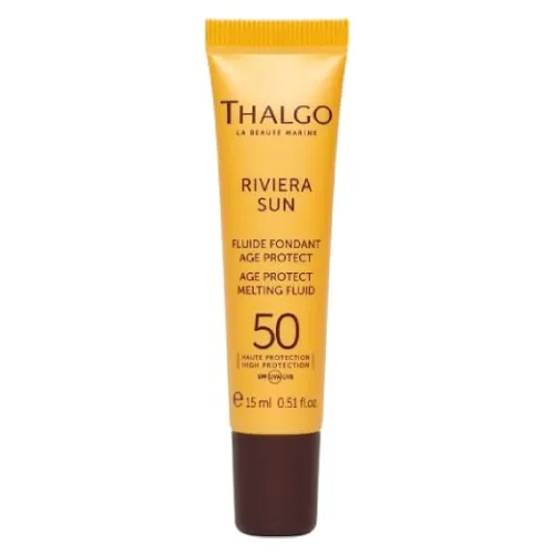 THALGO Riviera Sun Солнцезащитный антивозрастной флюид для лица SPF50 за 200 бонусов