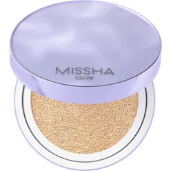 Glow Layering Fit Cushion Тональный кушон c антивозрастной сывороткой Time Revolution Night Repair, естественное сияющее покрытие