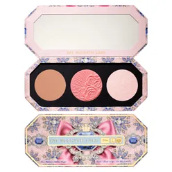DIVINE BLUSH + BRONZE + GLOW TRIO Палетка для лица