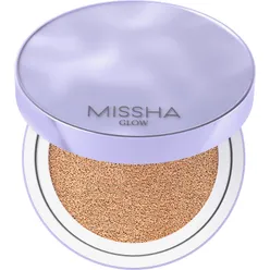 Glow Layering Fit Cushion Тональный кушон c антивозрастной сывороткой Time Revolution Night Repair, естественное сияющее покрытие