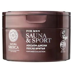 SAUNA & SPORT FOR MEN Лосьон-диски после бритья