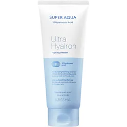 Super Aqua Ultra Hyalron Пенка для умывания и снятия макияжа
