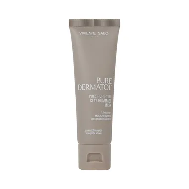 Pure Dermatol’ Mаска-гоммаж глиняная для очищения пор