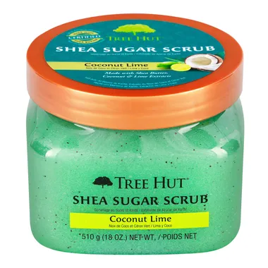 Coconut Lime Сахарный скраб для тела с ароматом кокоса и лайма