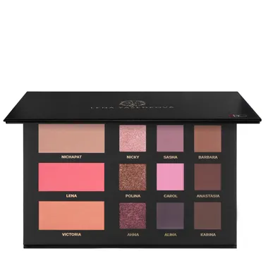 Лена Ясенкова палетка универсальная для макияжа
