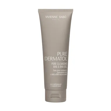 Pure Dermatol' Гель для глубокого очищения пор с АНА и ВНА кислотами