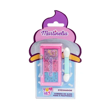 Мини набор теней голубой