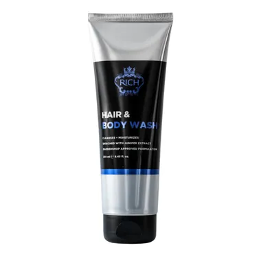 Hair & body wash Гель для волос и тела очищающий мужской 