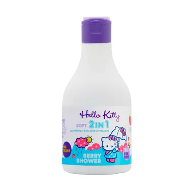 BERRY SHOWER Шампунь-гель с экстрактом клубники  