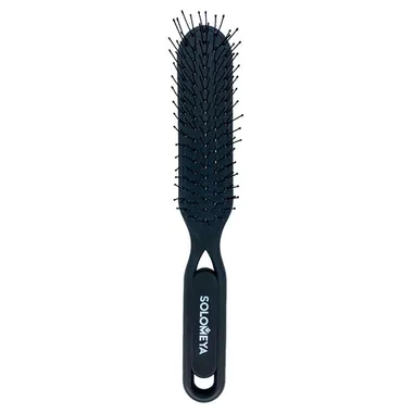 Detangler Hairbrush for Wet & Dry Hair Black Aesthetic Расческа для распутывания сухих и влажных волос черная