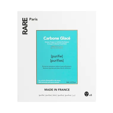 Carbone Glacé Очищающие тканевые маски для лица