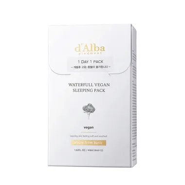 Waterfull Vegan Sleeping Pack Ночная маска для лица