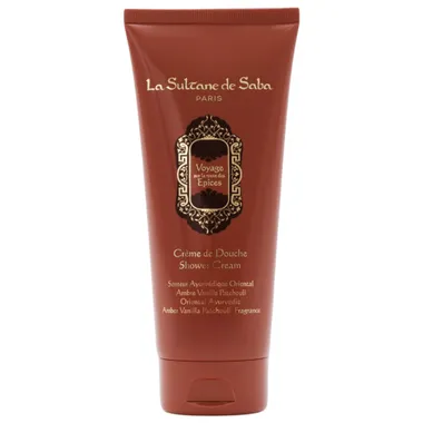 Крем для душа амбра, ваниль и пачули