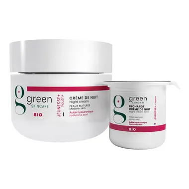 YOUTH+ Ночной крем против морщин с гиалуроновой кислотой