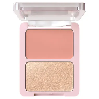 Blush & Highlighter Duo Face Palette Палетка для лица
