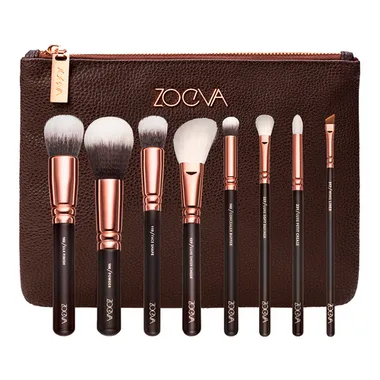 ROSE GOLDEN LUXURY Набор кистей в косметичке