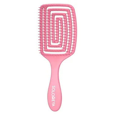 Wet Detangler Brush Paddle Strawberry Расческа для сухих и влажных волос с ароматом клубники