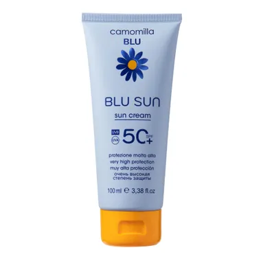 Blu sun cream very high protection Cолнцезащитный крем для лица и тела высокая степень защиты spf 50